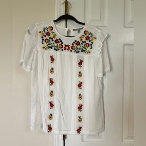 DANIEL RAINN Floral Blouse